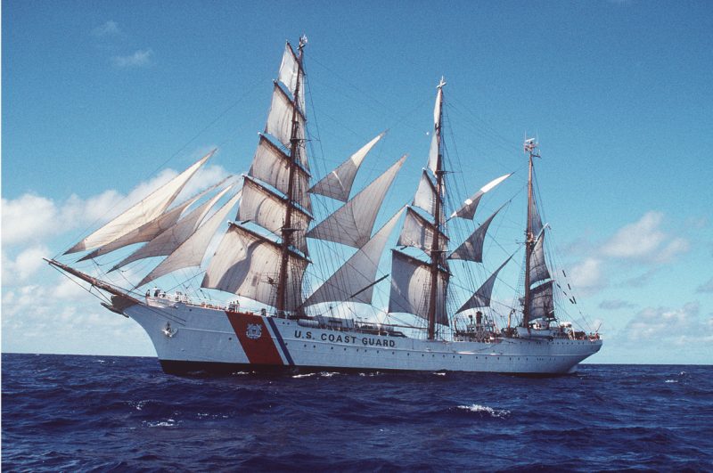 Building the USCG Eagle's Sails